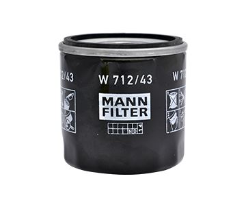 MANN-FILTER W 712/43 Motor Yağ Filtresi - FORD FIESTA I (GFBT) uyumlu