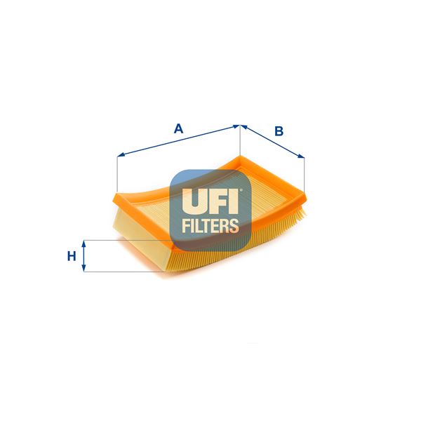 UFI 30.603.00 Motor Hava Filtresi - TOYOTA YARIS (_P13_) uyumlu