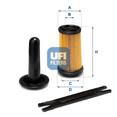 UFI 44.005.00 Emme & Egzoz Sistemi Adblue Modülü - NISSAN NT400 CABSTAR (F24M) uyumlu