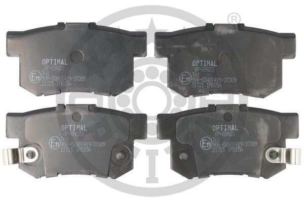OPTIMAL BP-09823 Fren Sistemleri Fren Balatası - HONDA LEGEND II Coupe (KA) uyumlu