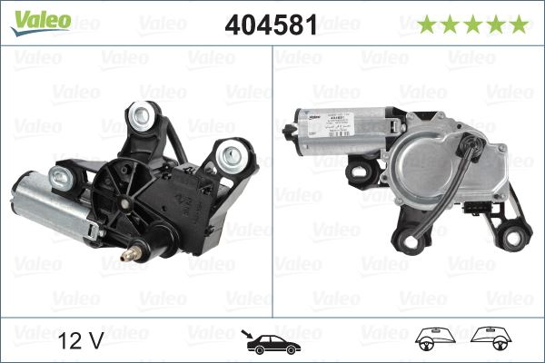 VALEO 404581 Kaporta & Gövde Parçaları Cam Silecek Mekanizması - SKODA OCTAVIA I (1U2) uyumlu