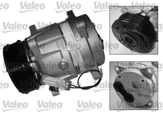 VALEO 699155 İklimlendirme Sistemi Kompresör Parçaları - CITROËN XANTIA (X1_, X2_) uyumlu