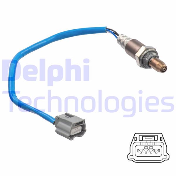 DELPHI ES21237-12B1 Emme & Egzoz Sistemi Egzoz Sensörleri - NISSAN MICRA IV (K13K, K13KK) uyumlu