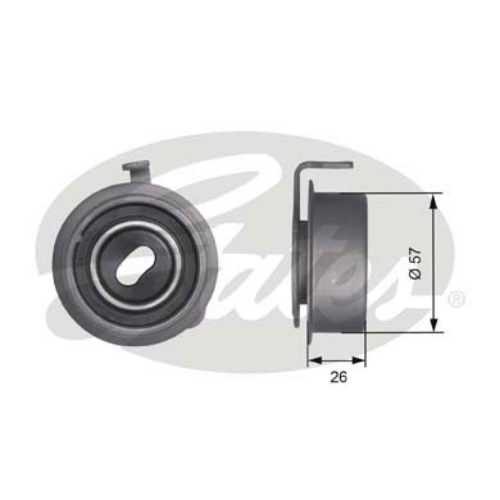 GATES T41241 Motor Kayış Kasnağı - HYUNDAI ATOS (MX) uyumlu