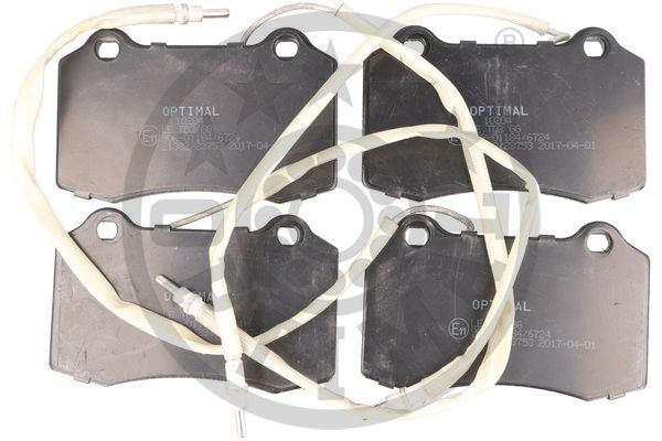 OPTIMAL BP-10204 Fren Sistemleri Fren Balatası - PEUGEOT 406 Coupe (8C) uyumlu
