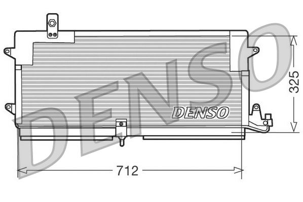 DENSO DCN32004 İklimlendirme Sistemi Klima Radyatörü - VW PASSAT B3/B4 (3A2, 35I) uyumlu