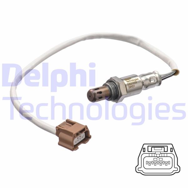 DELPHI ES21259-12B1 Emme & Egzoz Sistemi Egzoz Sensörleri - NISSAN MICRA IV (K13K, K13KK) uyumlu