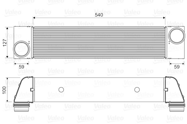 VALEO 818357 Motor Turbo Radyatörü - LAND ROVER RANGE ROVER III (L322) uyumlu