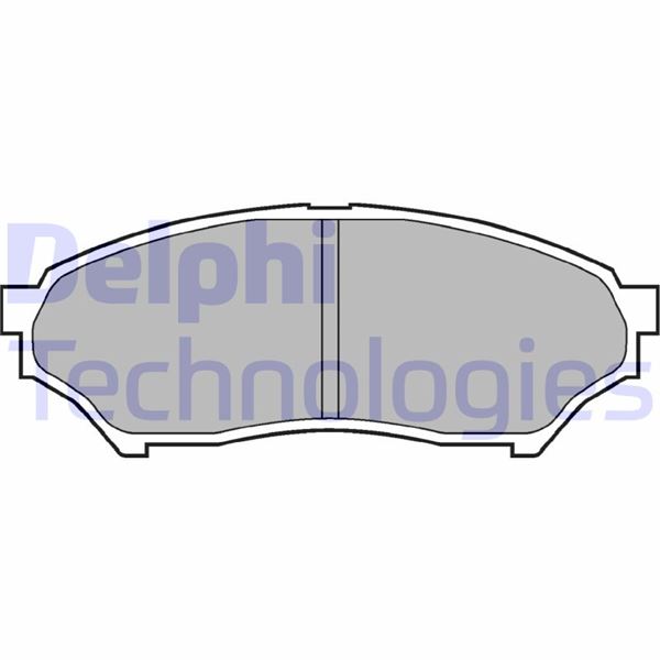 DELPHI LP1448 Fren Sistemleri Fren Balatası - MITSUBISHI PAJERO PININ I (H6_W, H7_W) uyumlu