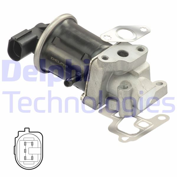 DELPHI EG10416-12B1 Motor EGR Parçaları - SEAT IBIZA II (6K1) uyumlu