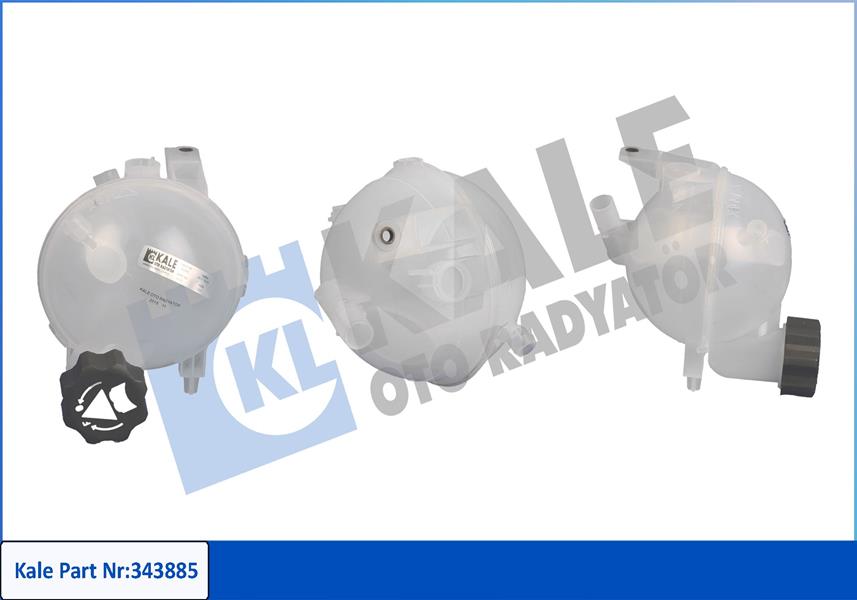 KALE OTO RADYATÖR 343885 Soğutma Sistemi İmbusat Deposu - PEUGEOT 307 (3A/C) uyumlu