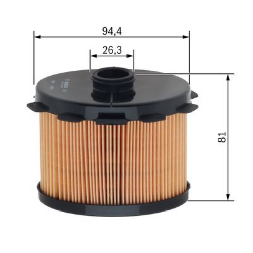 BOSCH 1 457 431 703 Yakıt Sistemi Yakıt Filtresi - PEUGEOT 206 Hatchback (2A/C) uyumlu
