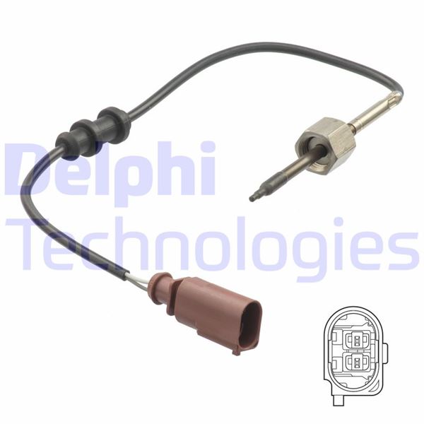 DELPHI TS30185 Emme & Egzoz Sistemi Egzoz Sensörleri - VW SHARAN (7M8, 7M9, 7M6) uyumlu