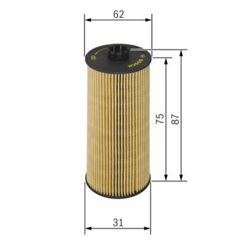 BOSCH F 026 407 015 Motor Yağ Filtresi - OPEL CORSA D (S07) uyumlu
