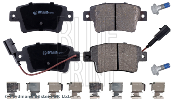 BLUE PRINT ADL144237 Fren Sistemleri Fren Balatası - FIAT GRANDE PUNTO (199_) uyumlu