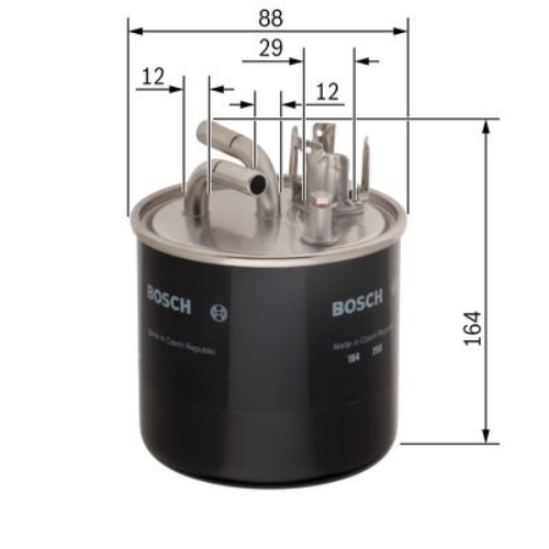 BOSCH 0 986 450 509 Yakıt Sistemi Yakıt Filtresi - AUDI A8 D2 (4D2, 4D8) uyumlu