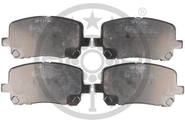 OPTIMAL BP-12329 Fren Sistemleri Fren Balatası - TOYOTA AVENSIS VERSO (_M2_) uyumlu