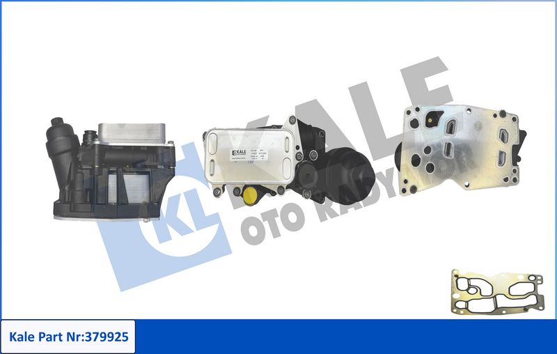 KALE OTO RADYATÖR 379925 Motor Yağ Soğutucusu - BMW 1 (F20) uyumlu
