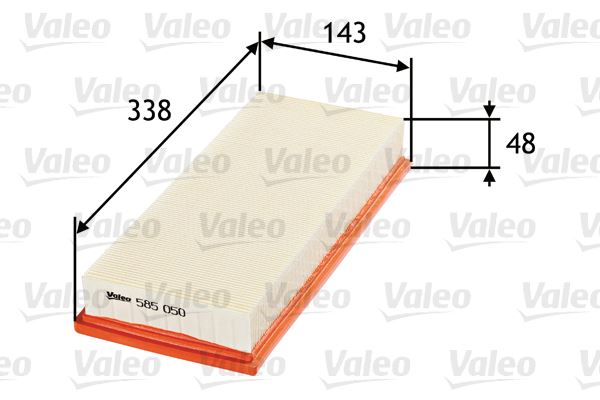 VALEO 585050 Motor Hava Filtresi - FORD MONDEO III Turnier (BWY) uyumlu