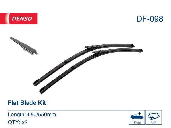 DENSO DF-098 Kaporta & Gövde Parçaları Cam Silecek Mekanizması - MERCEDES-BENZ SLK (R172) uyumlu