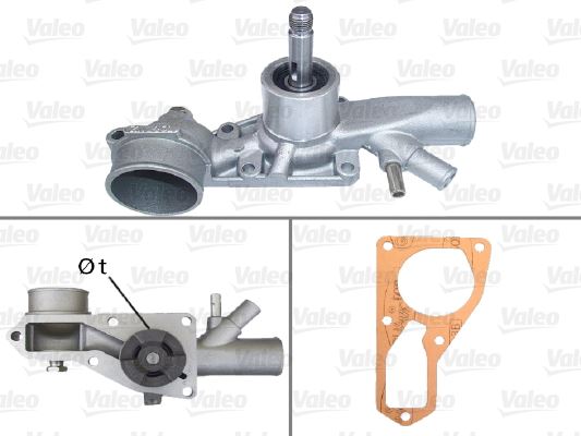 VALEO 506245 Motor Devirdaim - PEUGEOT 504 (A_, M_) uyumlu