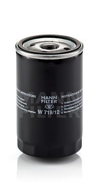 MANN-FILTER W 719/12 Motor Yağ Filtresi - VW TRANSPORTER T3 Minibüs/Otobüs (25_) uyumlu
