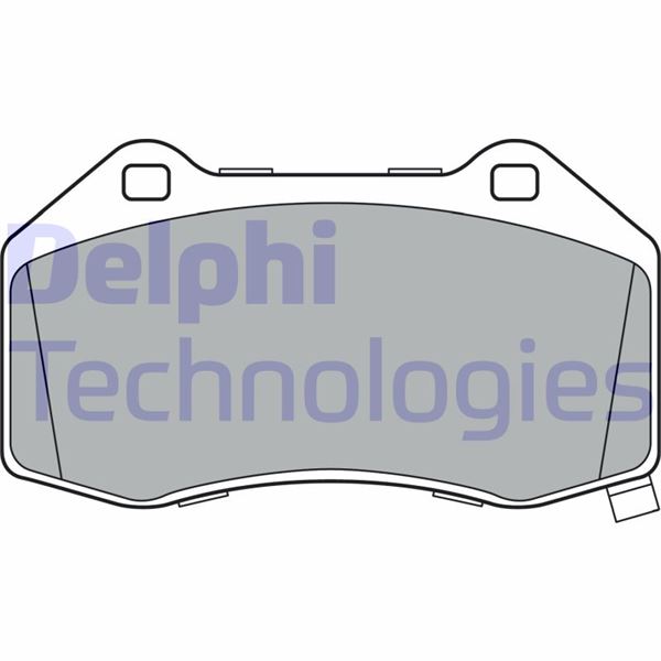 DELPHI LP3388 Fren Sistemleri Fren Balatası - MAZDA MX-5 IV (ND__) uyumlu