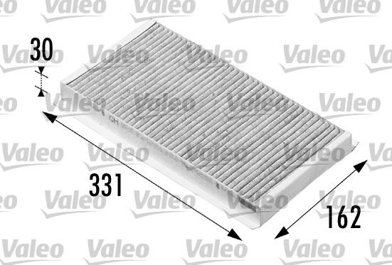 VALEO 698710 İklimlendirme Sistemi Polen Filtresi - SAAB 9-3 (YS3F, E79, D79, D75) uyumlu