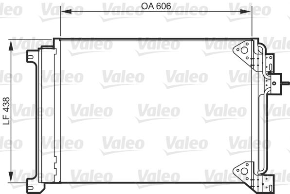 VALEO 818985 İklimlendirme Sistemi Klima Radyatörü - IVECO S-WAY uyumlu