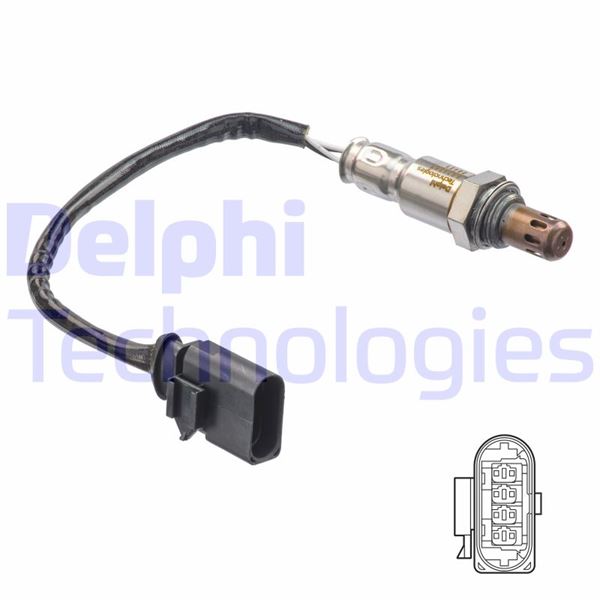 DELPHI ES21267-12B1 Emme & Egzoz Sistemi Egzoz Sensörleri - SKODA ROOMSTER (5J7) uyumlu