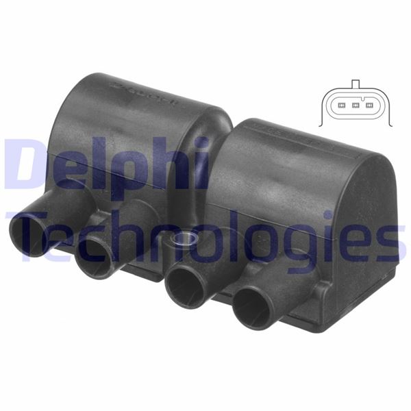 DELPHI GN10230-11B1 Ateşleme Sistemi Ateşleme Bobini - CHEVROLET MATIZ (M200, M250) uyumlu