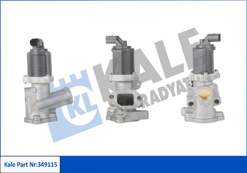 KALE OTO RADYATÖR 349115 Motor EGR Parçaları - FIAT GRANDE PUNTO (199_) uyumlu