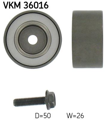 SKF VKM 36016 Motor Yönlendirme & Kılavuz Makarası - RENAULT MEGANE I (BA0/1_) uyumlu