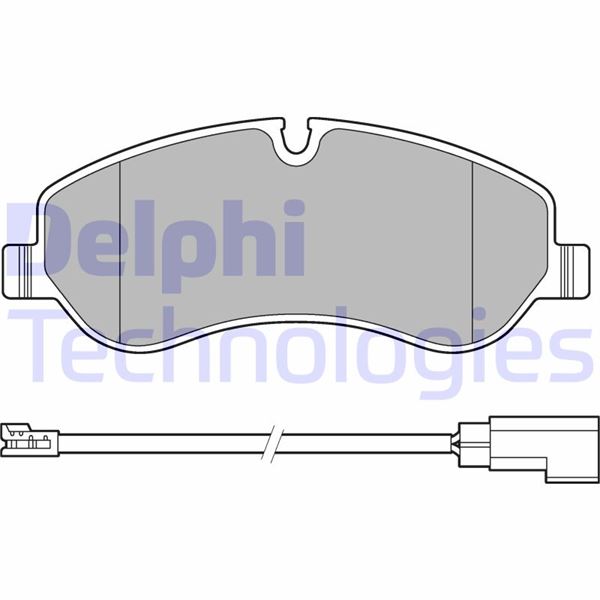 DELPHI LP2661 Fren Sistemleri Fren Balatası - FORD TOURNEO CUSTOM V362 Minibüs/Otobüs (F3) uyumlu