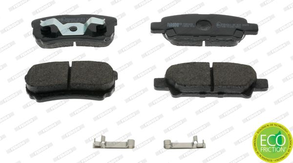 FERODO FDB1839 Fren Sistemleri Fren Balatası - MITSUBISHI OUTLANDER II (CW_W) uyumlu
