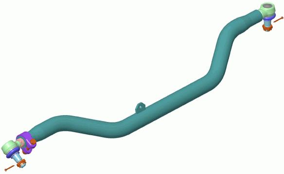 LEMFÖRDER 38413 01 Direksiyon Sistemi Kısa Rot & İtici Çubuk