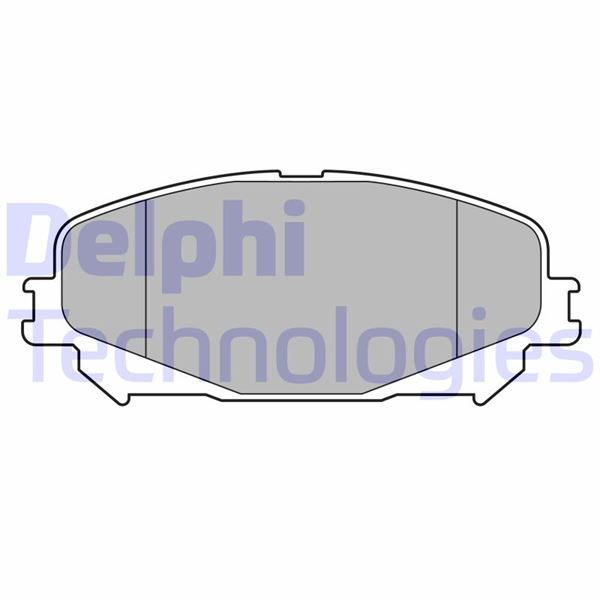 DELPHI LP3734 Fren Sistemleri Fren Balatası - RENAULT ESPACE V (JR_) uyumlu