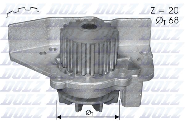 DOLZ C118 Motor Devirdaim - CITROËN XM (Y4) uyumlu
