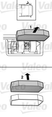 VALEO 716012 İklimlendirme Sistemi Polen Filtresi - MERCEDES-BENZ ACTROS MP2 / MP3 uyumlu