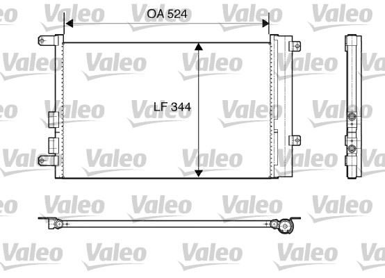 VALEO 817818 İklimlendirme Sistemi Klima Radyatörü - ALFA ROMEO 156 (932_) uyumlu