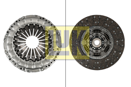 Schaeffler LuK 640 3080 09 Debriyaj Sistemi Debriyaj Seti - MERCEDES-BENZ AROCS uyumlu