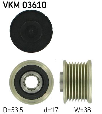 SKF VKM 03610 Elektrik Sistemi Alternatör - DACIA LOGAN Pick-up (US_) uyumlu