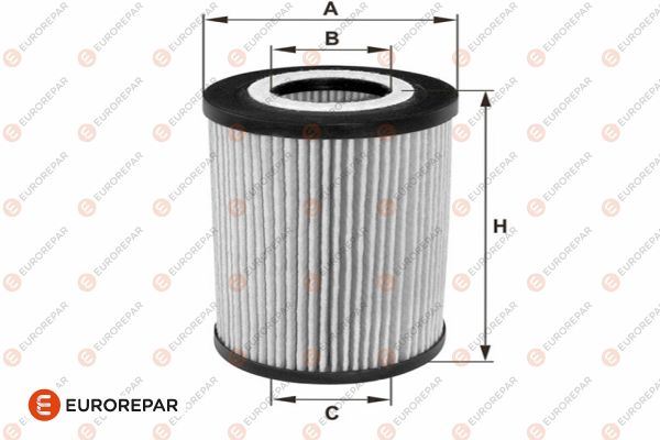 EUROREPAR 1682282880 Motor Yağ Filtresi - TOYOTA PRIUS PLUS (_W4_) uyumlu
