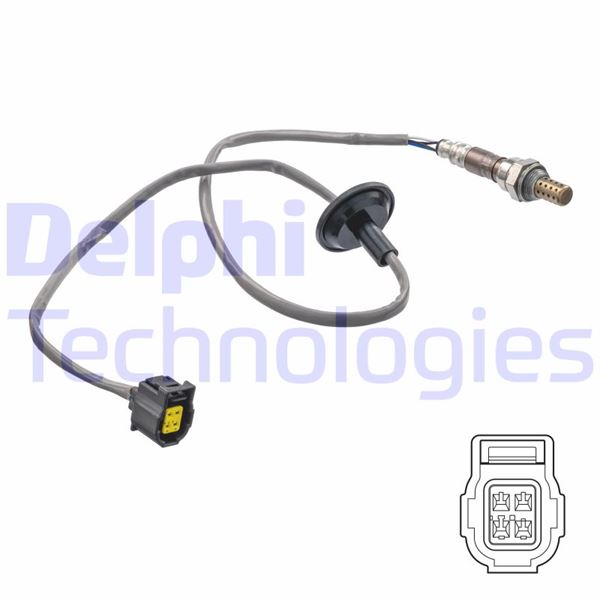 DELPHI ES21335-12B1 Emme & Egzoz Sistemi Egzoz Sensörleri - MITSUBISHI LANCER VIII (CY_A, CZ_A) uyumlu