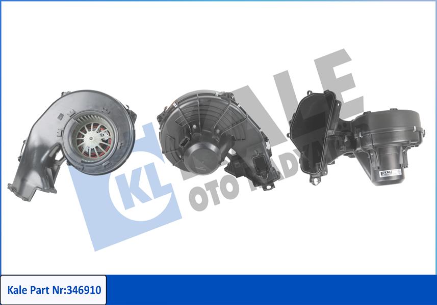 KALE OTO RADYATÖR 346910 İklimlendirme Sistemi Fan Parçaları - OPEL MERIVA A MPV (X03) uyumlu