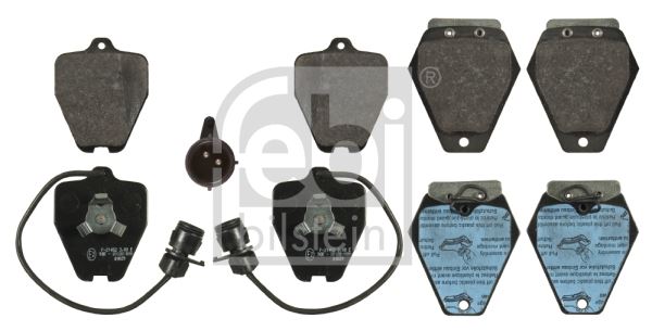 FEBI BILSTEIN 16762 Fren Sistemleri Fren Balatası - AUDI A8 D2 (4D2, 4D8) uyumlu