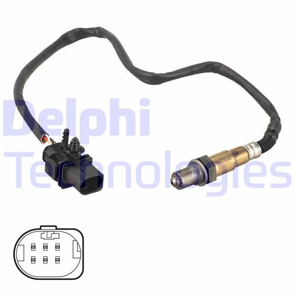 DELPHI ES21163-12B1 Emme & Egzoz Sistemi Egzoz Sensörleri - FORD C-MAX II (DXA/CB7, DXA/CEU) uyumlu