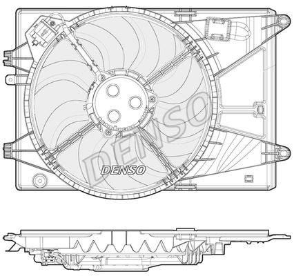 Radyatör Fanı - DENSO - DER15006 Ürün Görseli