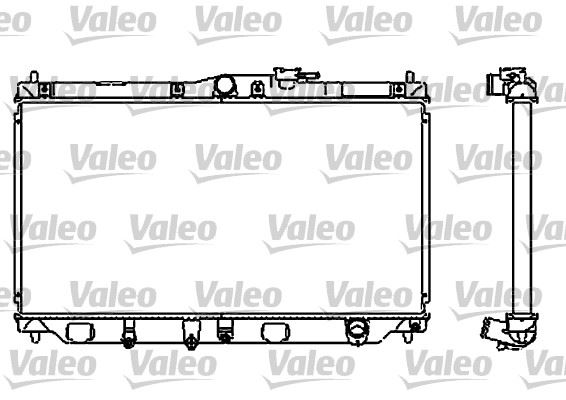 VALEO 732323 Soğutma Sistemi Su Soğutucu & Parçaları - ROVER 600 I (RH) uyumlu