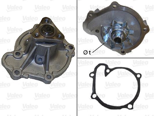VALEO 506368 Motor Devirdaim - NISSAN MICRA II (K11) uyumlu